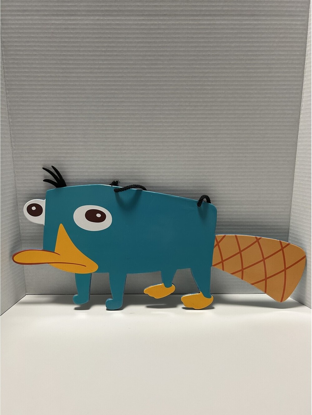 Disney Store Perry the Platypus Wood Wall Hanging Used